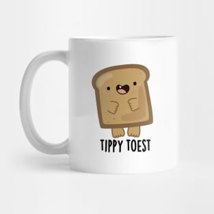 Tippy Toest Cute Tippy Toe Toast Pun Mug